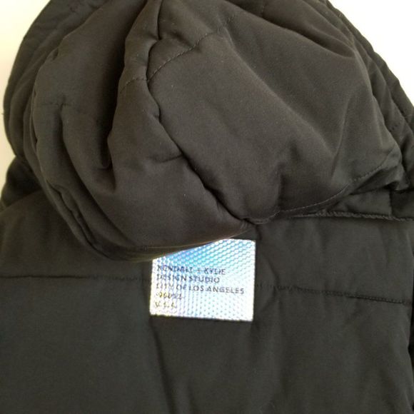 𝅺Kendall & Kylie Hooded Winter Coat Size XS Bust 36 - Picture 11 of 12